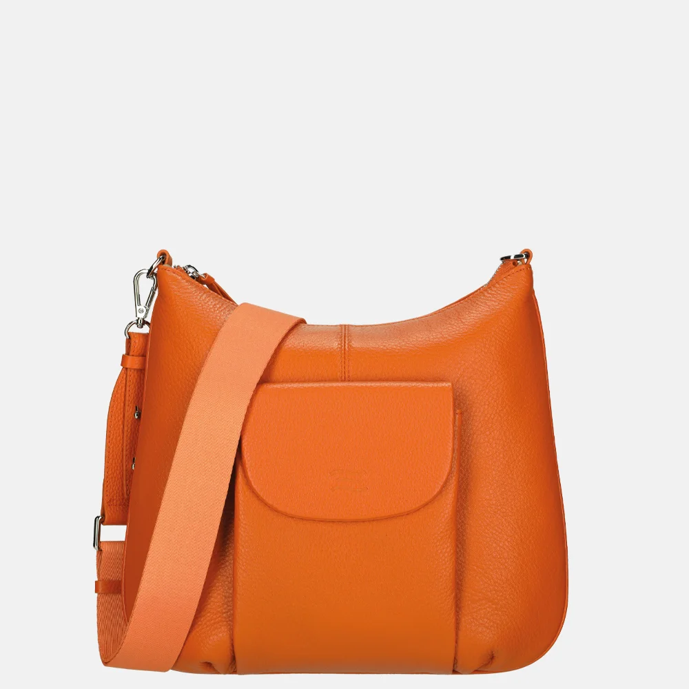 Crinkles crossbody tas orange 019828 Oranje